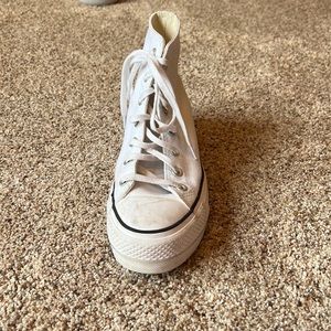 ONE (left) hightop converse platform